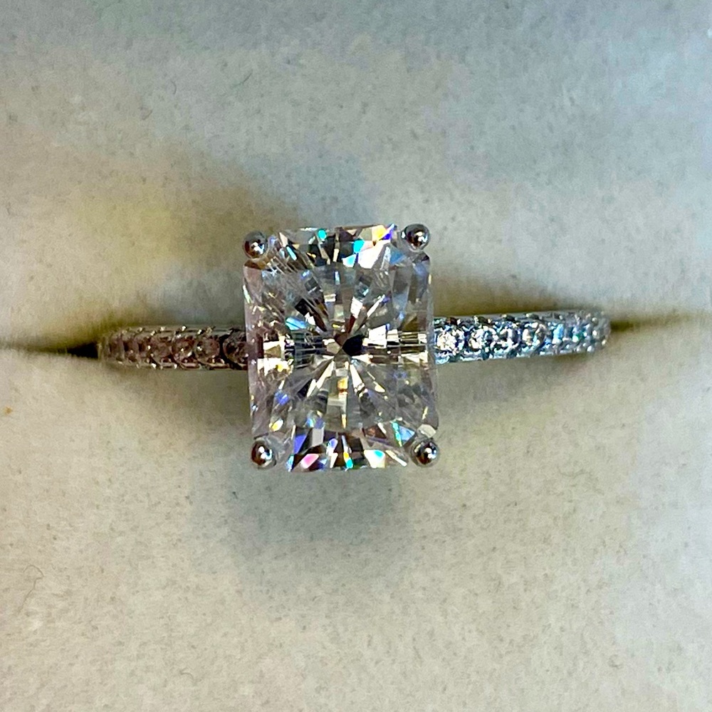 3 Ct radiant cut